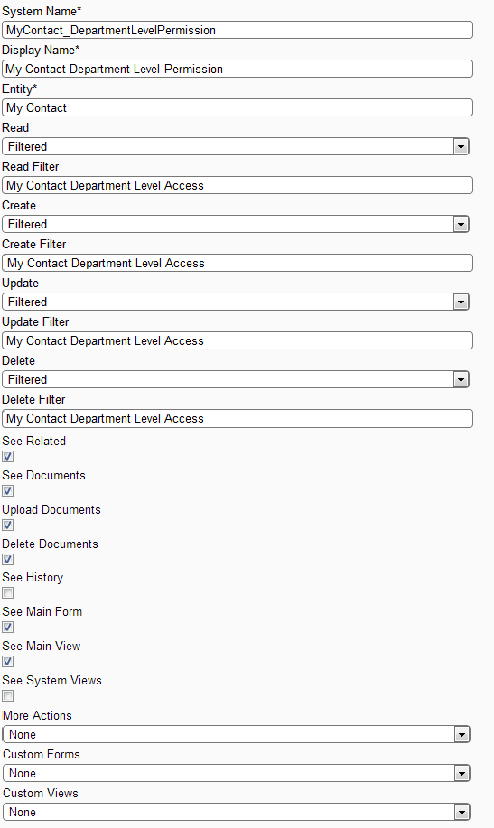 security identity